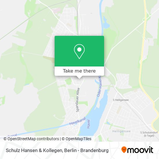 Schulz Hansen & Kollegen map