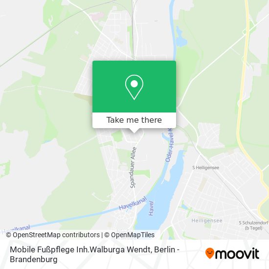 Карта Mobile Fußpflege Inh.Walburga Wendt