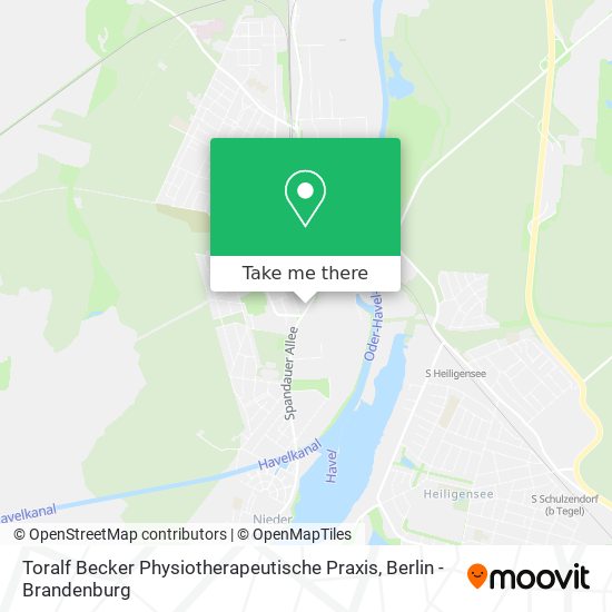 Toralf Becker Physiotherapeutische Praxis map