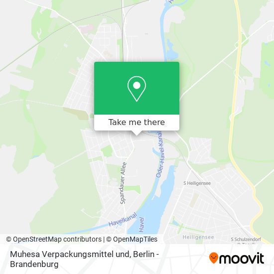 Muhesa Verpackungsmittel und map