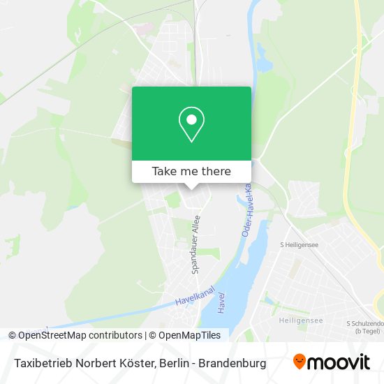 Карта Taxibetrieb Norbert Köster