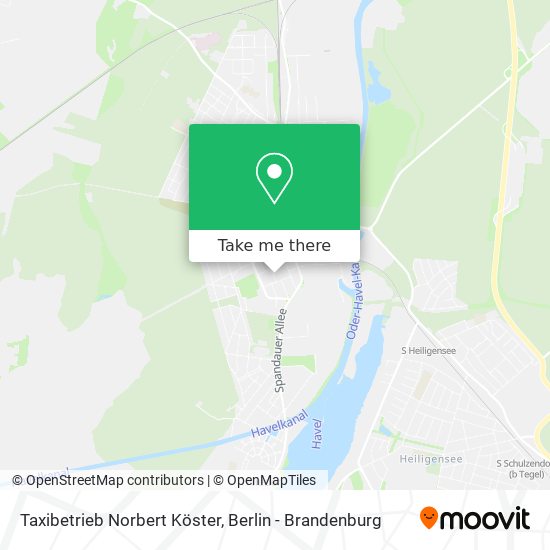 Taxibetrieb Norbert Köster map