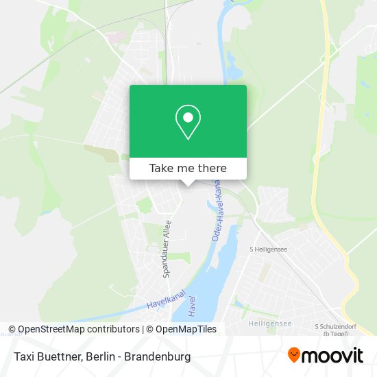 Taxi Buettner map
