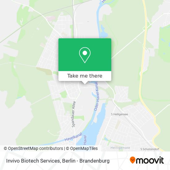 Invivo Biotech Services map