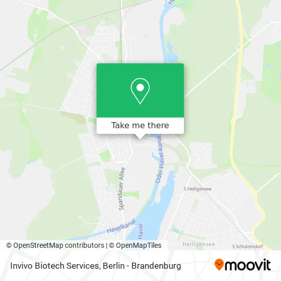 Карта Invivo Biotech Services