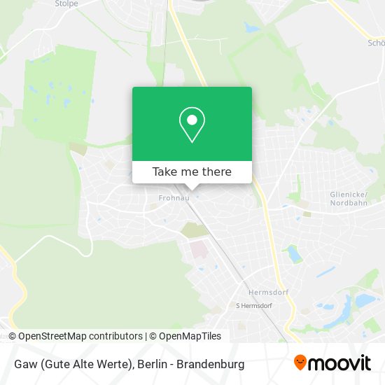 Gaw (Gute Alte Werte) map