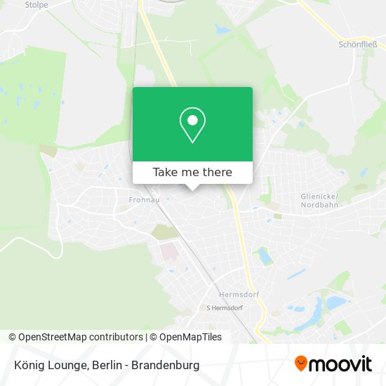 König Lounge map