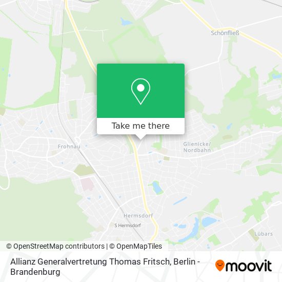 Allianz Generalvertretung Thomas Fritsch map