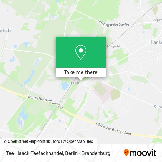 Tee-Haack Teefachhandel map