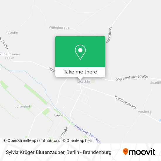 Sylvia Krüger Blütenzauber map