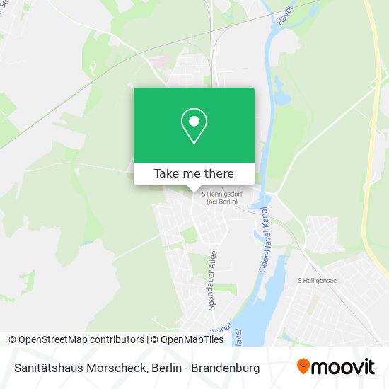 Sanitätshaus Morscheck map