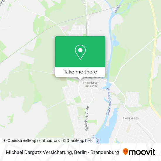 Карта Michael Dargatz Versicherung