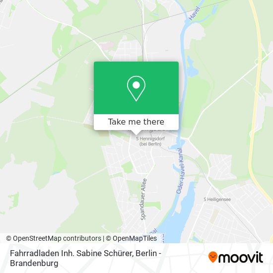 Fahrradladen Inh. Sabine Schürer map