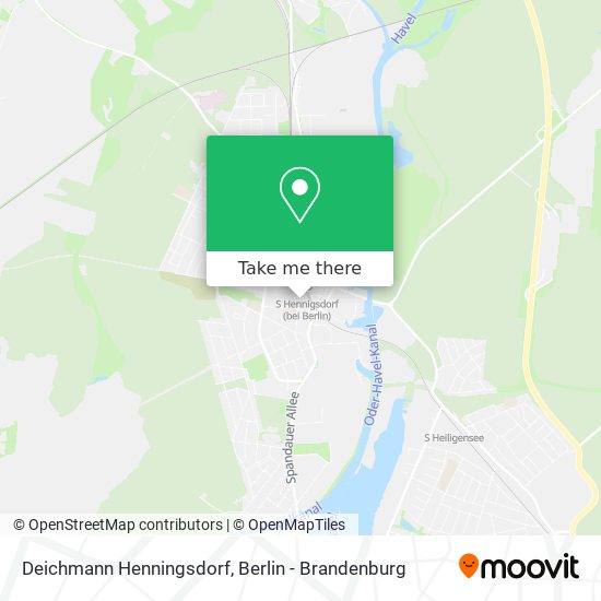 Deichmann Henningsdorf map