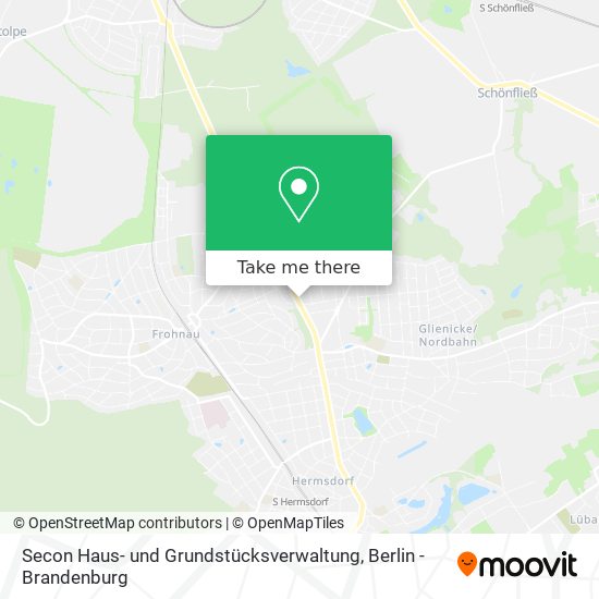 Secon Haus- und Grundstücksverwaltung map