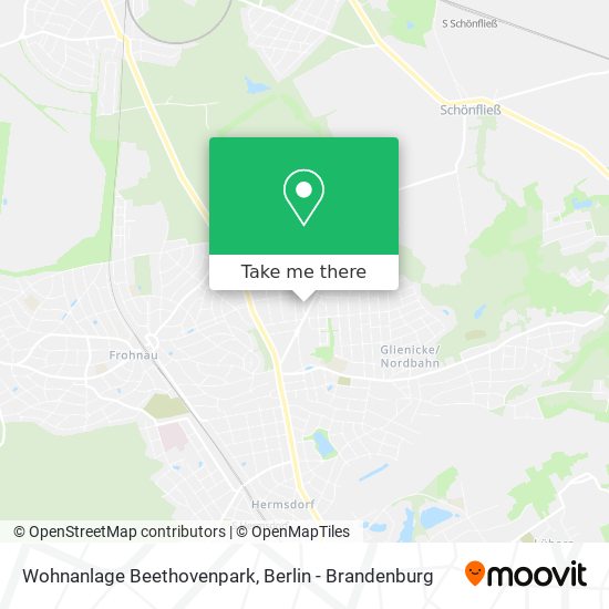 Wohnanlage Beethovenpark map