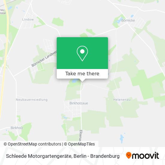 Schleede Motorgartengeräte map