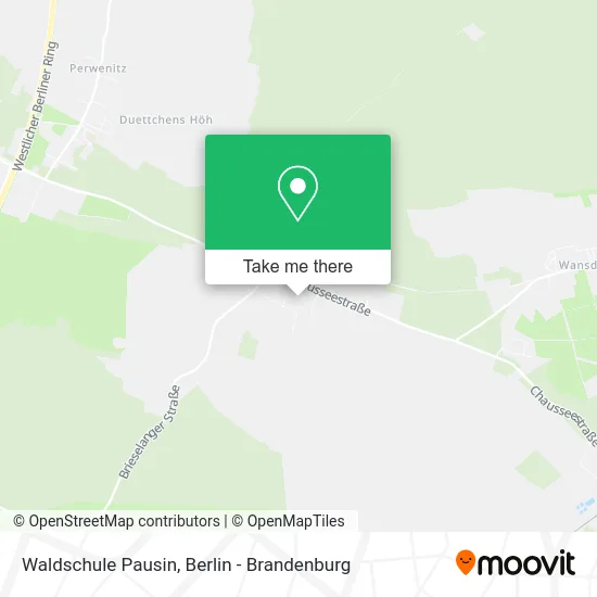 Waldschule Pausin map