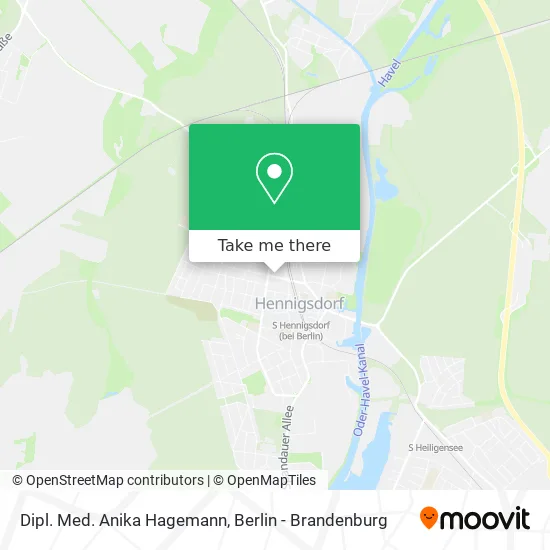 Карта Dipl. Med. Anika Hagemann