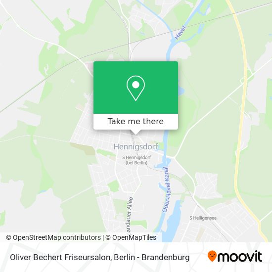 Карта Oliver Bechert Friseursalon