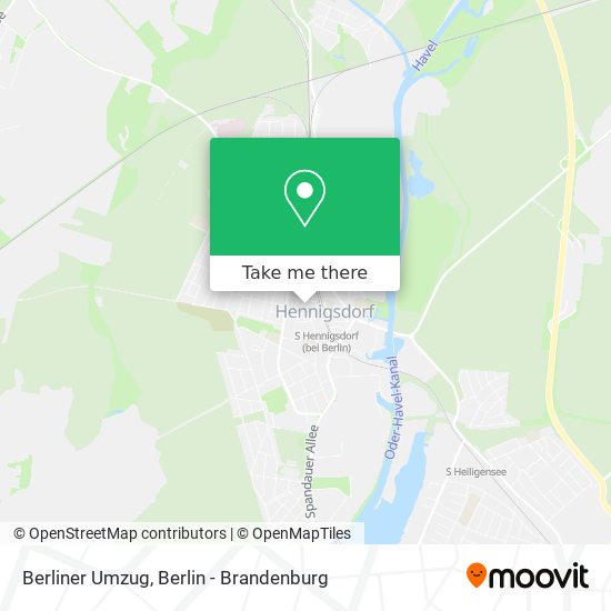 Berliner Umzug map