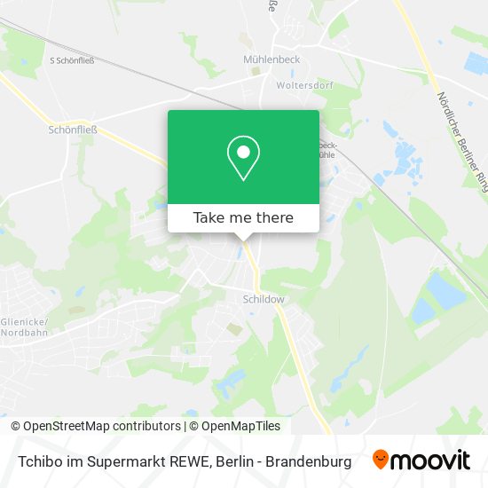 Tchibo im Supermarkt REWE map