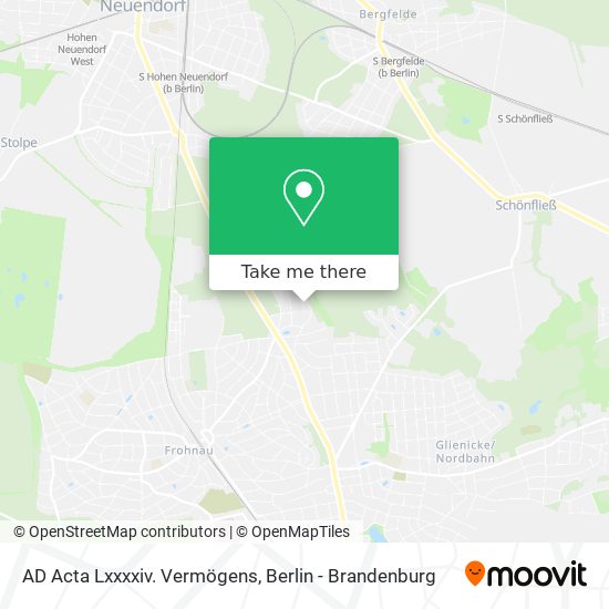 AD Acta Lxxxxiv. Vermögens map