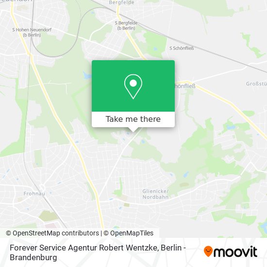 Forever Service Agentur Robert Wentzke map