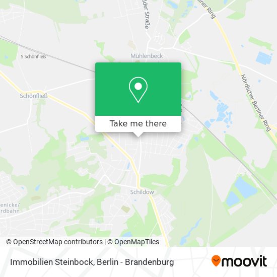Immobilien Steinbock map