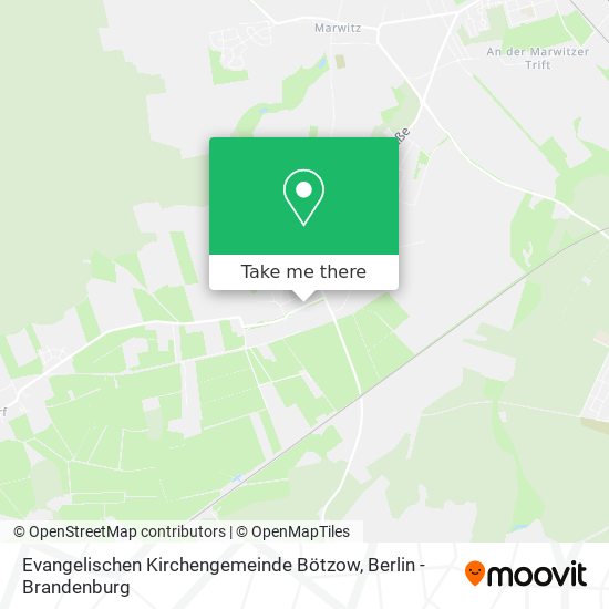 Evangelischen Kirchengemeinde Bötzow map