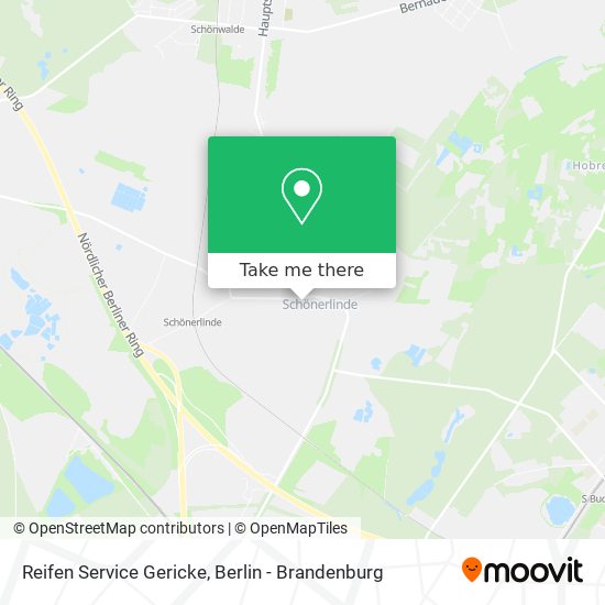 Reifen Service Gericke map