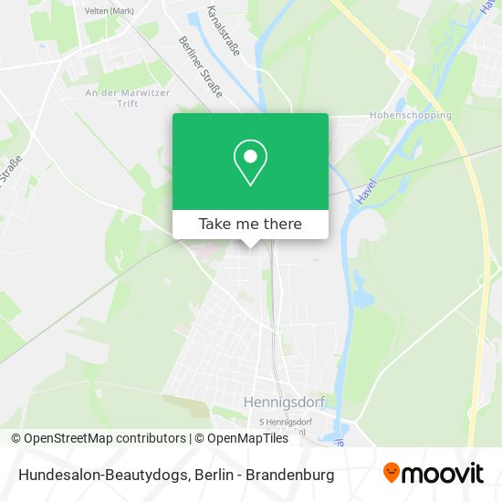 Hundesalon-Beautydogs map