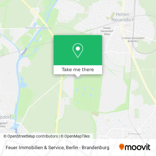 Feuer Immobilien & Service map