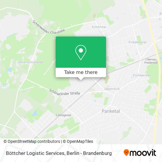 Böttcher Logistic Services map