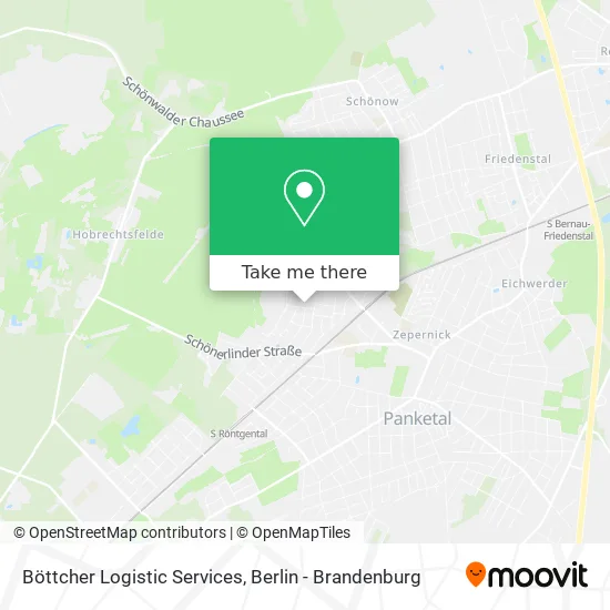 Карта Böttcher Logistic Services