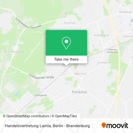 Карта Handelsvertretung Lamla