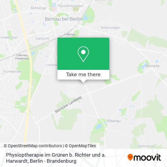 Physioptherapie im Grünen b. Richter und a. Harwardt map