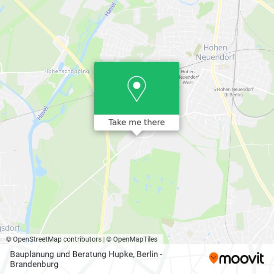 Bauplanung und Beratung Hupke map