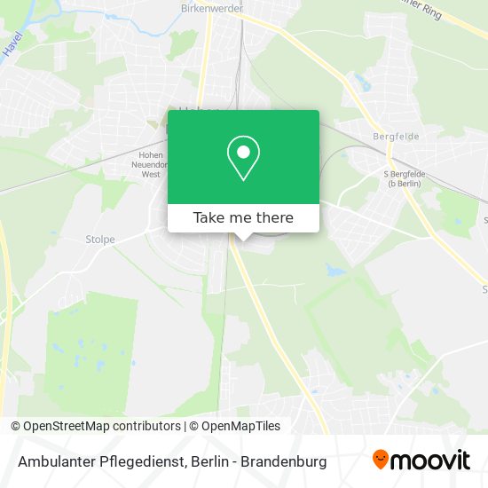 Ambulanter Pflegedienst map