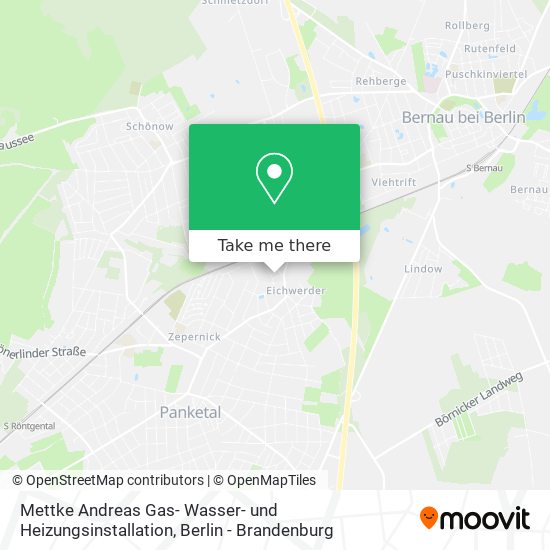 Mettke Andreas Gas- Wasser- und Heizungsinstallation map