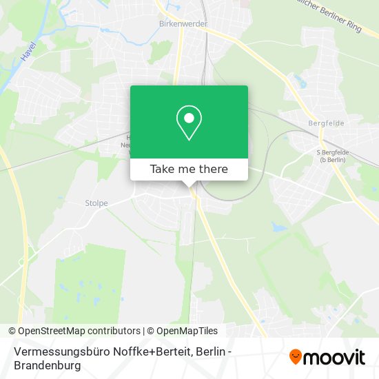 Vermessungsbüro Noffke+Berteit map