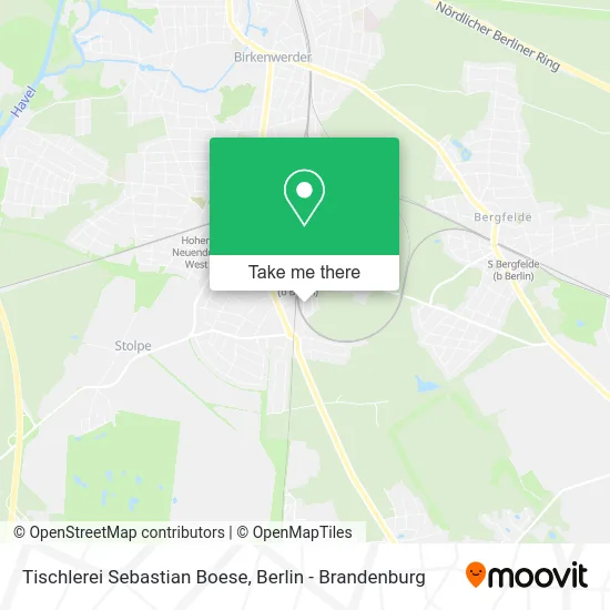 Карта Tischlerei Sebastian Boese