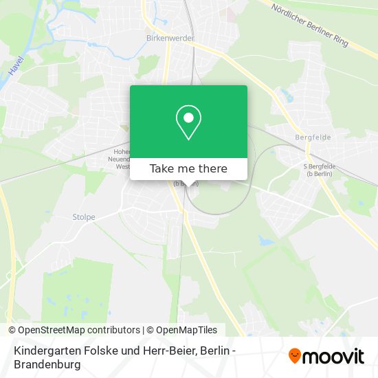 Kindergarten Folske und Herr-Beier map