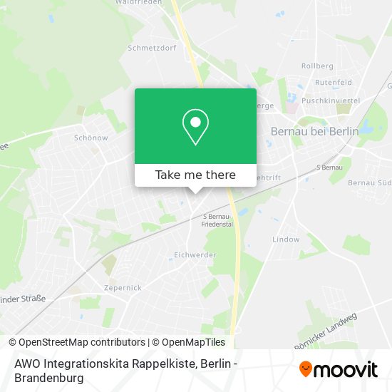 AWO Integrationskita Rappelkiste map