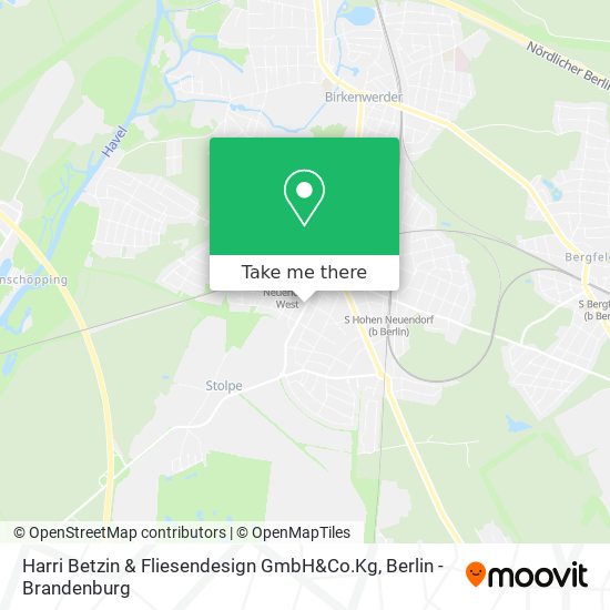 Карта Harri Betzin & Fliesendesign GmbH&Co.Kg