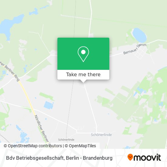 Bdv Betriebsgesellschaft map