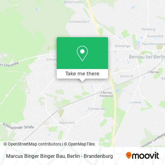 Marcus Binger Binger Bau map