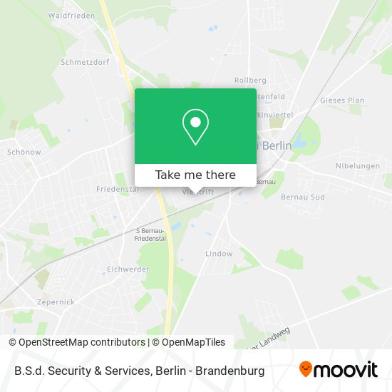 B.S.d. Security & Services map