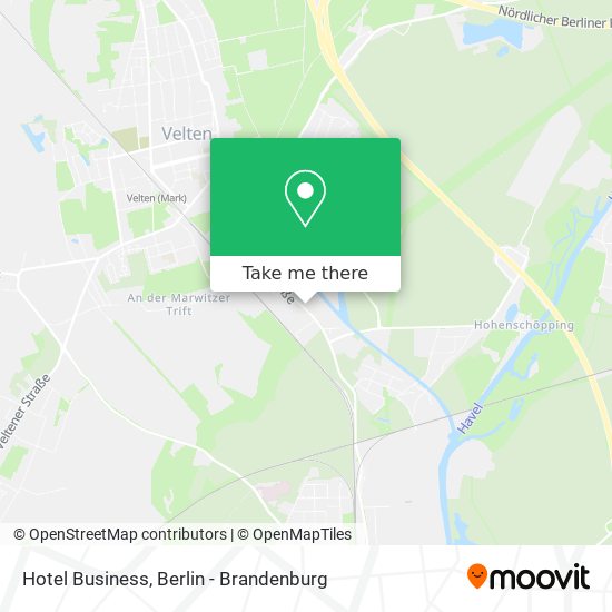 Hotel Business map