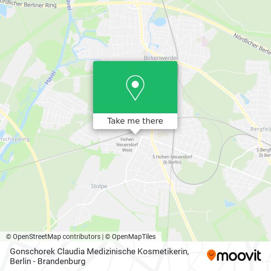 Gonschorek Claudia Medizinische Kosmetikerin map